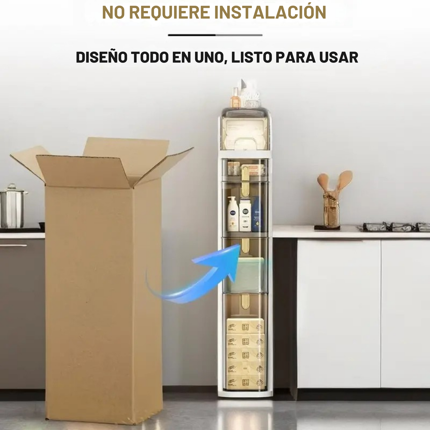 Armario de Baño Multifuncional